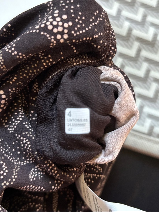 LULULEMON ALIGN HR SHORTS 6” in DOTTED MAGNOLIA PINK MULTI SZ 4, 8 NWT - Picture 10 of 10